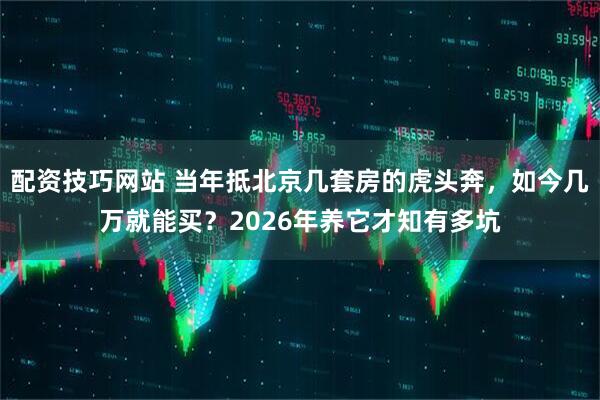配资技巧网站 当年抵北京几套房的虎头奔，如今几万就能买？2026年养它才知有多坑